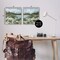 Stupell Industries Vivid Impressionist Landscape 2pc Framed Giclee Wall Art Set Design by June Erica Vess